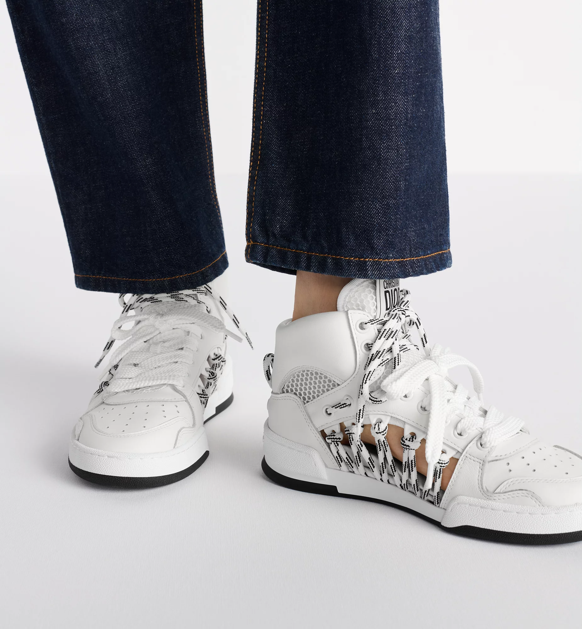 Dior First High-Top Sneaker - Image 6